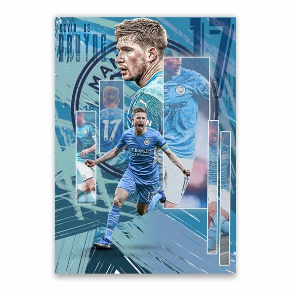 Kevin De Bruyne Man City Poster - A1