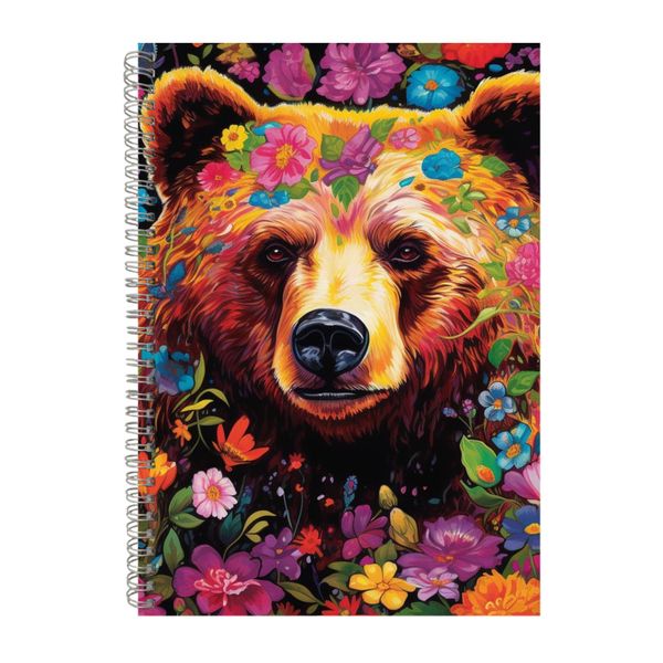 GRIZZLY BEAR Ninji Gift Idea A4 Notepad 234