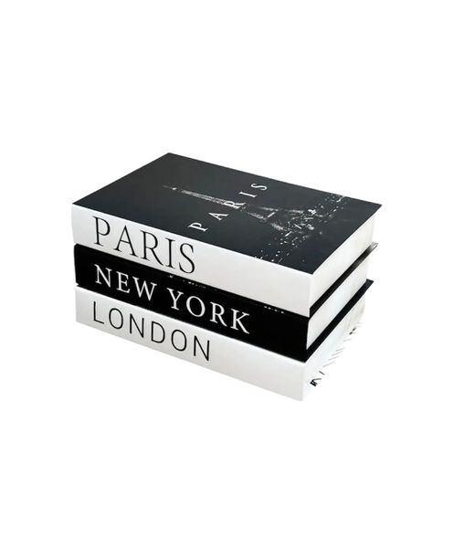 New York City Decorative Books-3 Pieces Set
