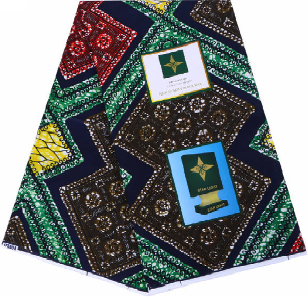Hlanganani ankara wax fabric