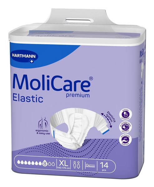 MoliCare Premium Elastic Slip 8 Drop X-Large 14 Pieces