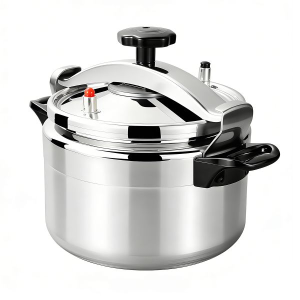 11L Aluminum Pressure Cooker, Food-Grade Stovetop Pressure Pot Family Meals