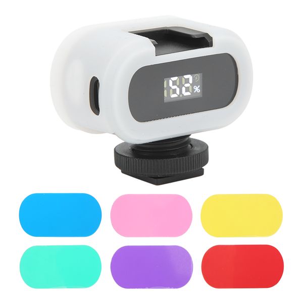 6-Color Mini Camera Light