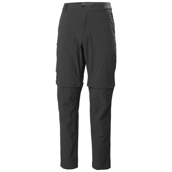 Helly Hansen Men's Brono Softshell Zip Off Hiking Pants - Ebony