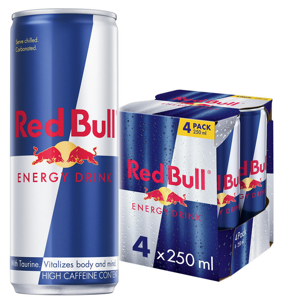 Red Bull Energy Drink 250ml 4 Pack