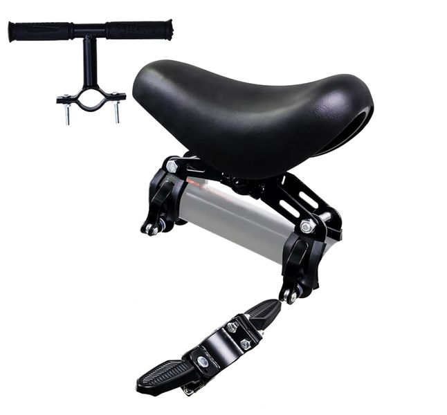Kids Bike Seat with Handlebar Attachment Handle Bar Combo Outdoor 3 Pieces