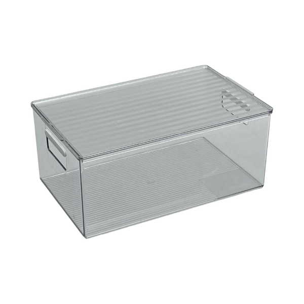 Deep Storage Bin with Lid 6inch 20cm