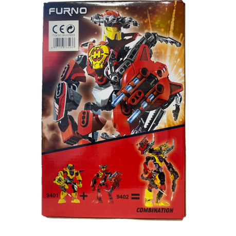 Brick Bionicle Hero Star Soldier Ordeal of Fire 9402 Furno 2.0