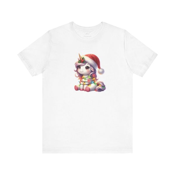 Unicorn Festive T-shirt - White