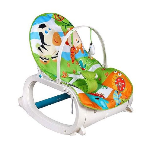 2-In-1 Baby Infant Rocker Bouncer Newborn Toddler Portable Rocker &amp; Swing