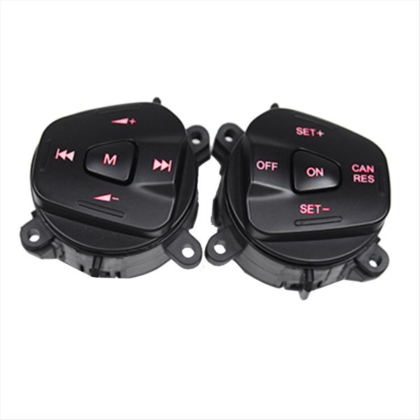 Red Led Right Left Cruise Control Switch for Fiesta Compatible with Ford