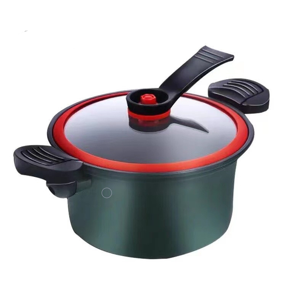 Totipotent Pot - 22cm - 3.5Litre - Black/Red