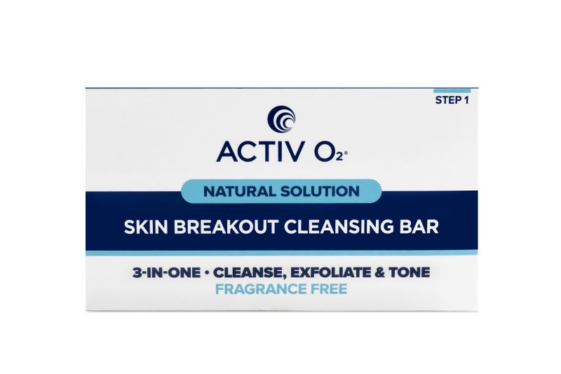 ACTIV 02 Skin Breakout Cleansing Bar 125g