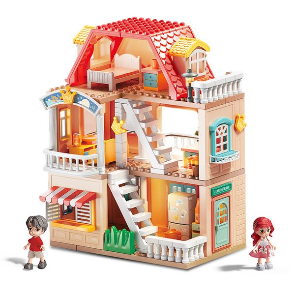 Feelo - Genius Architect Villa - Building Block Set - 186 Pieces