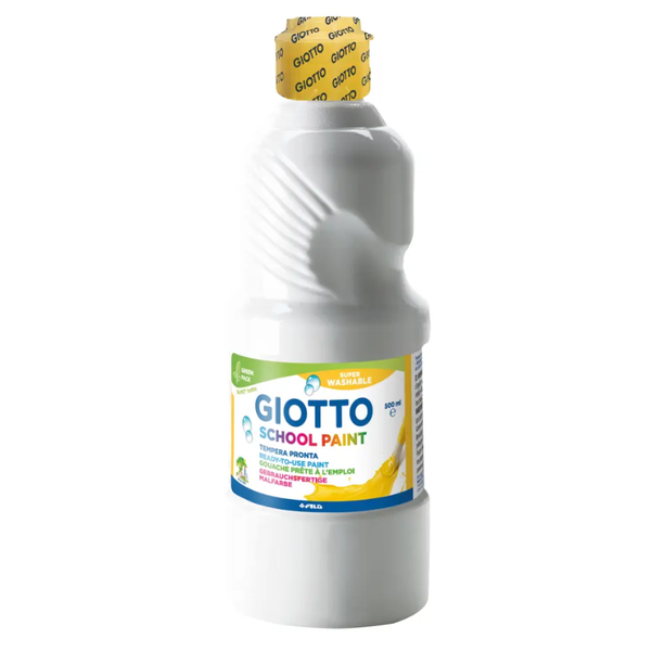Giotto - Tempera Ready To Use School Paint 500ml- White