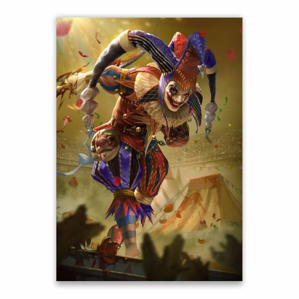 Scary Circus Clown Poster - A1