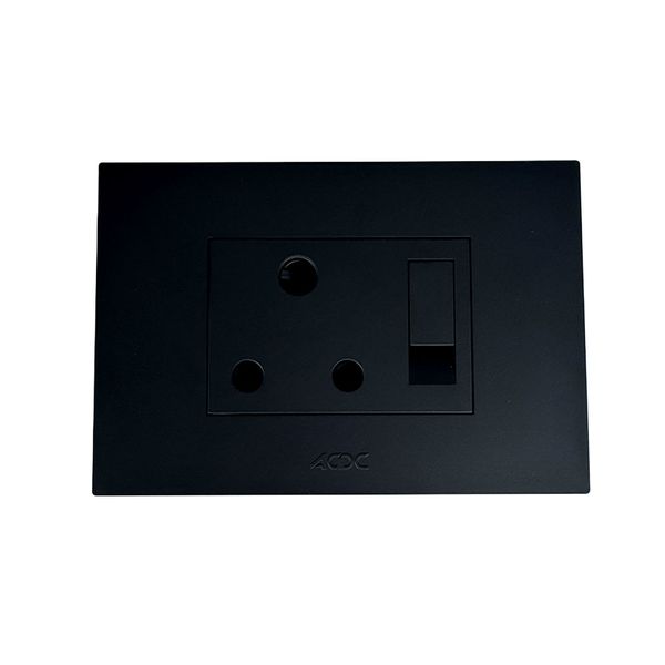 ACDC - White Orion 16A Switched Socket Outlet (Pre-Assembled)