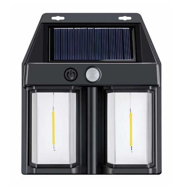 Solar LED Wall Light with Motion Sensor