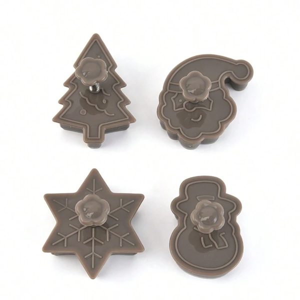 Christmas Cookie Cutter Set - Festive Shapes for Holiday Baking