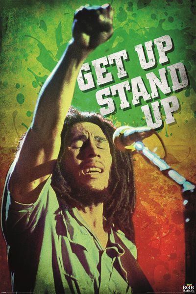 Bob Marley - Get Up Stand Up Poster