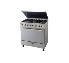 Sunbeam 5 Burner Gas Electric Cooker - 88L Capacity Silver | Buy Online ...