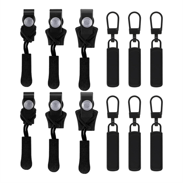 Zipper Repair Replacement Kit, 12 Pieces Universal Instant Zipper