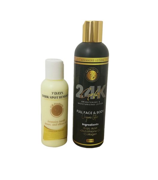Brightening Lotion &amp; Dark Spot Remover Combo