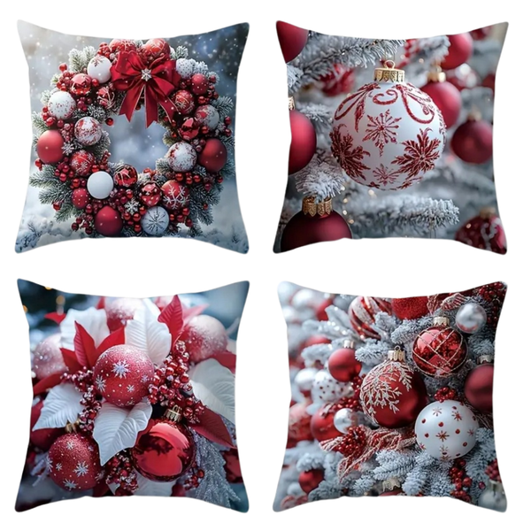 Christmas Decorative Throw Pillow Covers C -17