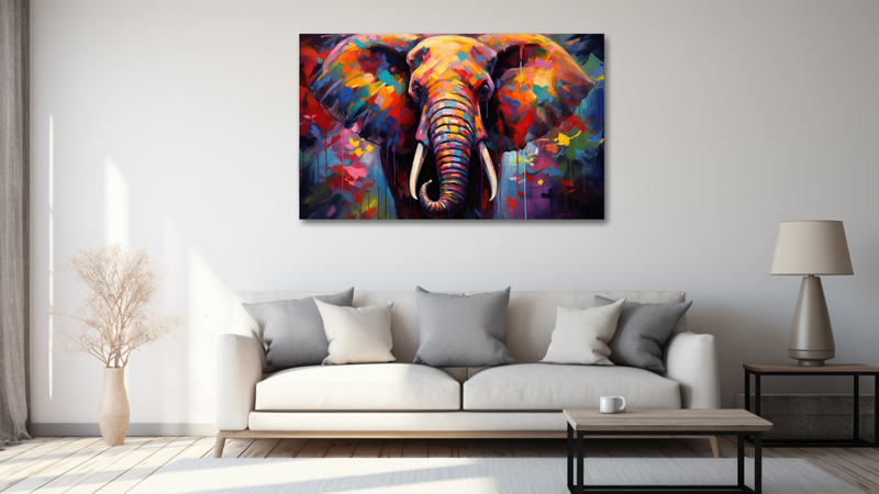 Elephant Majesty Abstract - Hd0557 image