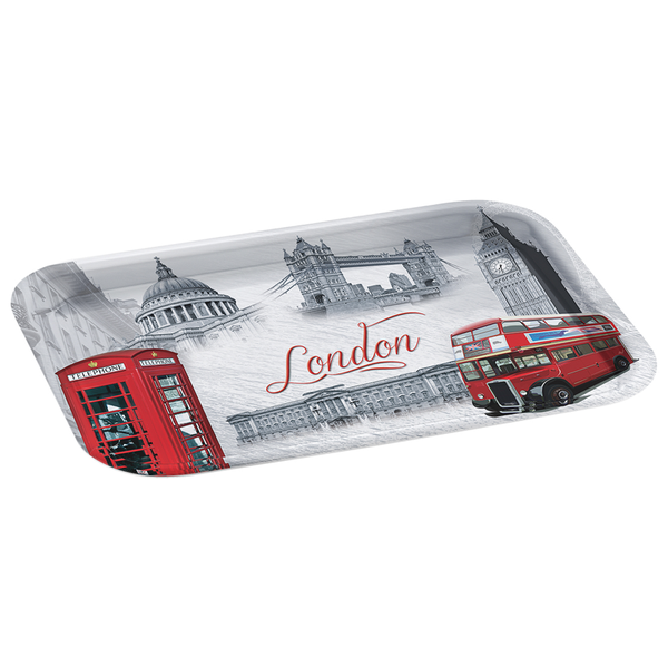 London Theme Serving Tray