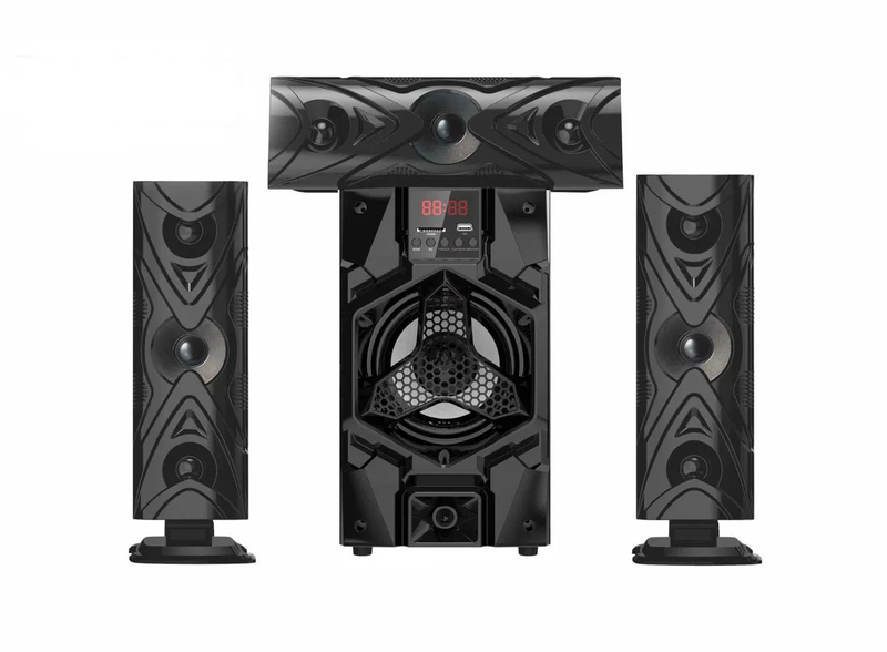 3.1 Channel Multimedia Speaker System with Bluetooth, FM Radio &amp; Subwoofer