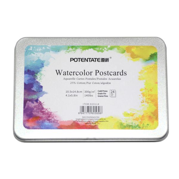 Potentate Watercolour Postcards 105x148mm