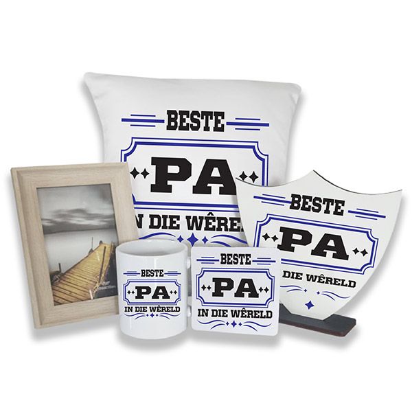 Fathers Day/Birthday Hamper/Gift Set - Beste Pa in die Wereld