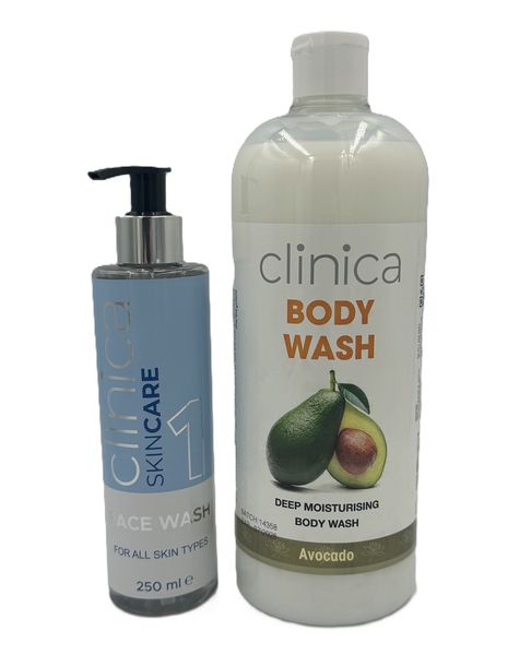 Clinica Face Wash &amp; Avocado Body Wash