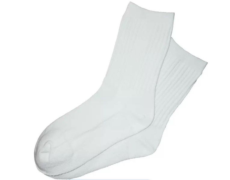 White Socks For Boys And Girls-12 Pack