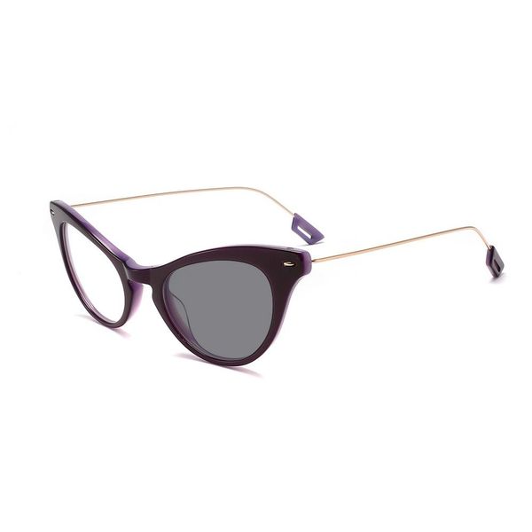Sophie Moda - Photochromic Blue Light Blocking Glasses: Verve Linear