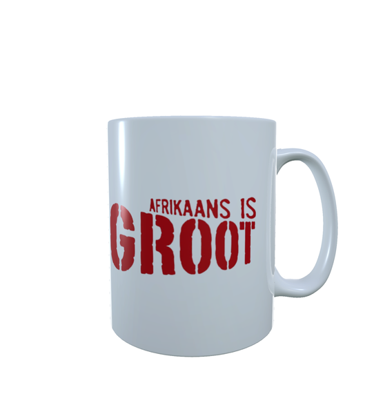 Afrikaans is Groot - Aesthetic - Coffee Mug