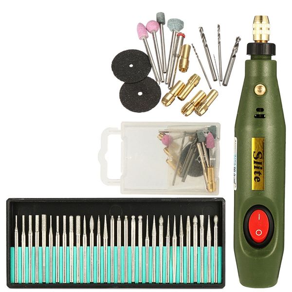 Portable Mini Electric Wood Carving Tool Set Eu Plug