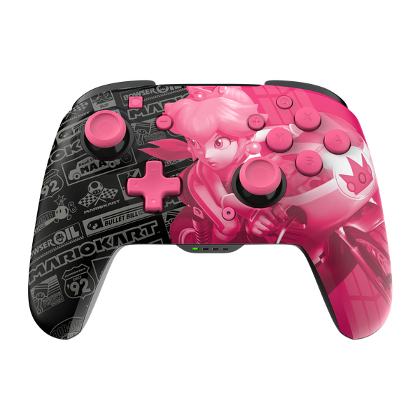 PDP Rematch GLOW Wireless Controller Grand Peach - NSW