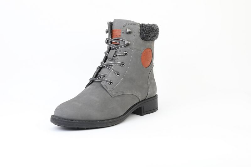 Woodland - Rosemallow Ladies Leather Casual Lace-up Boots