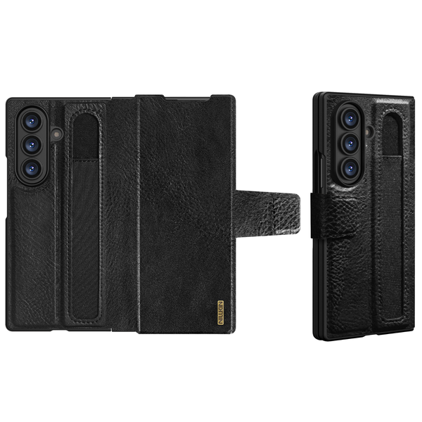Nillkin Case Compatible with Galaxy Z Fold 7 Aoge Leather Cover