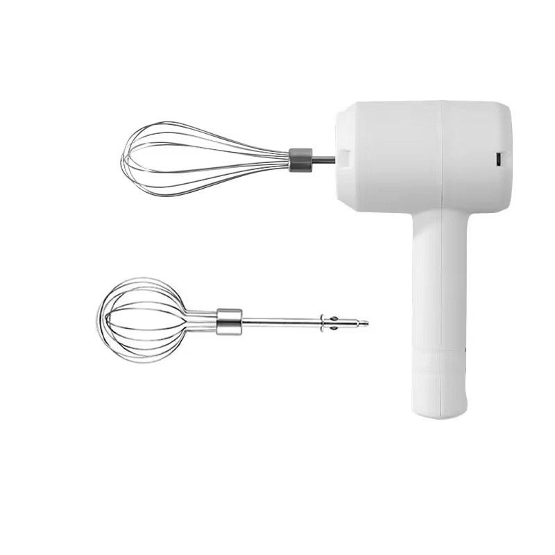 Multifunctional Manual Wireless Portable Mini USB Rechargeable Hand Mixer