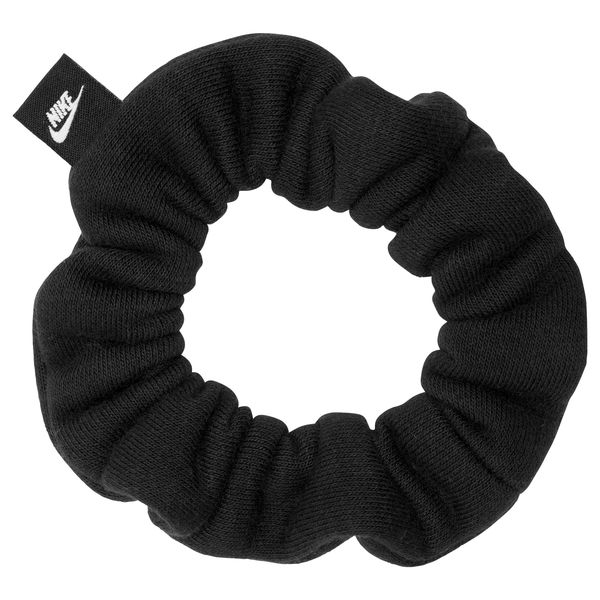 Nike Club Fleece Gathered Hair Tie Black/White