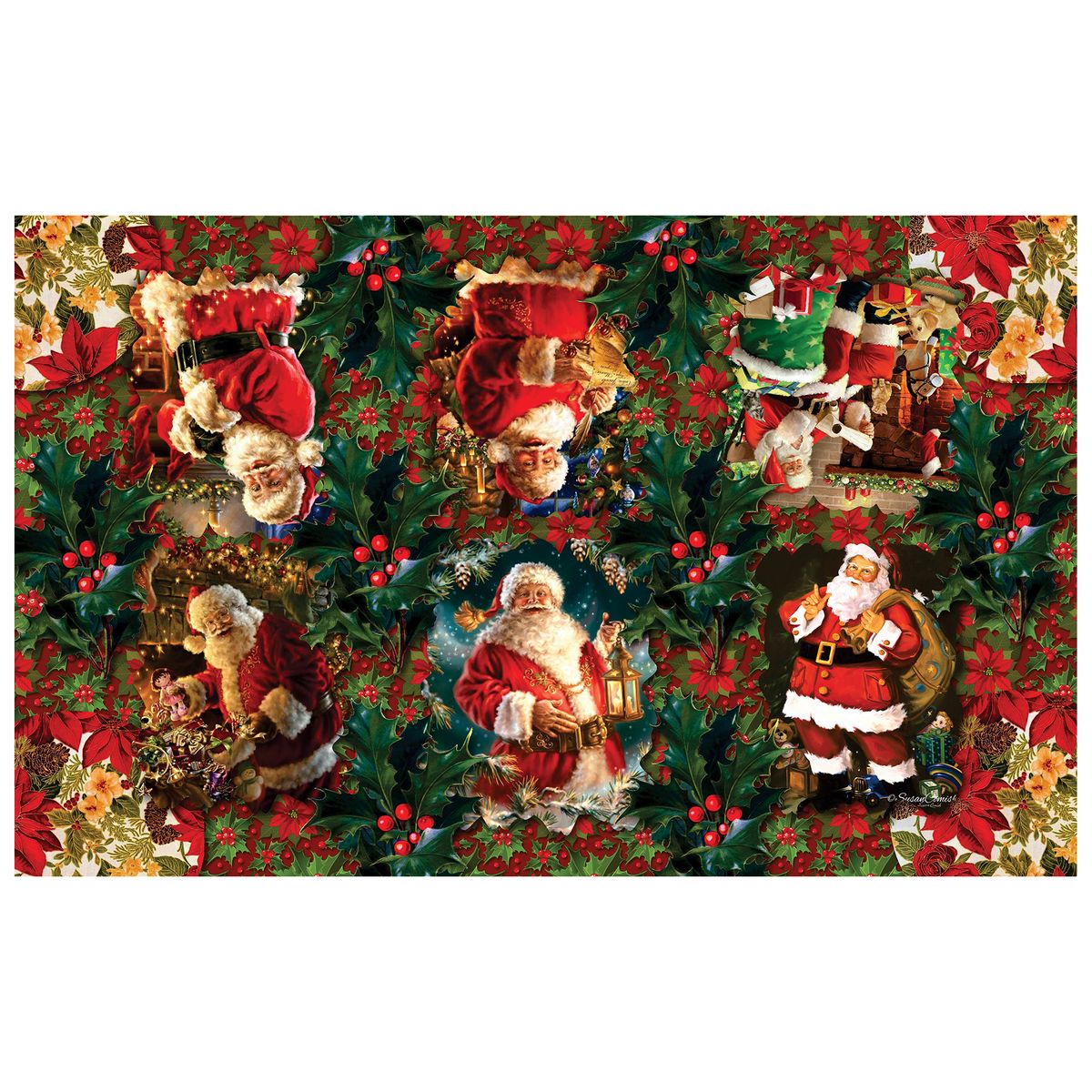 Santa Clause Rectangle Tablecloth | Shop Today. Get it Tomorrow ...