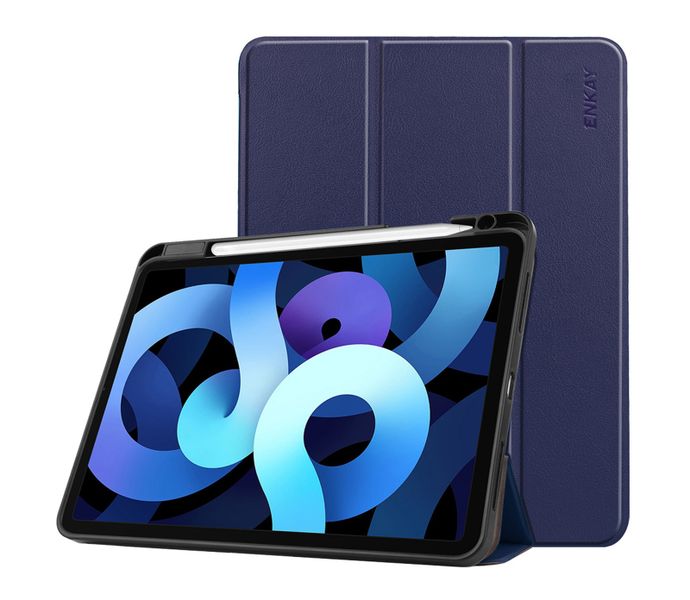 iPad Air 10.9 inch Cover with Pen Slot (Blue)