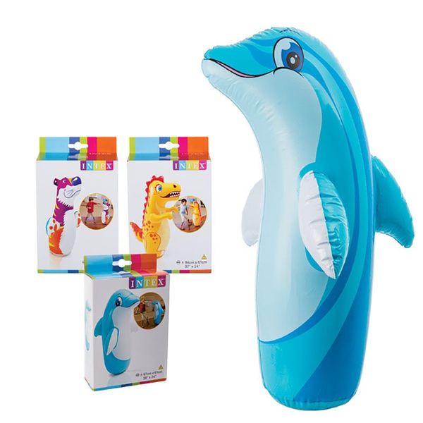 Bulk Pack x 2 Intex Bop Bag 3-D Animal
