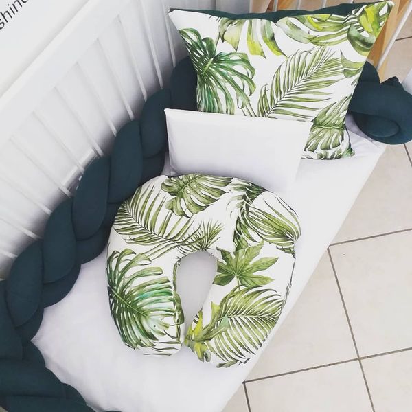 Tropical Leaf Baby Bedding Set
