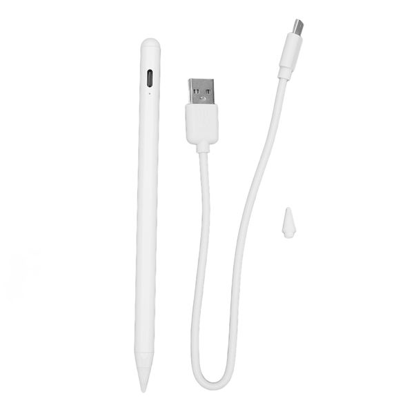 Magnetic iPad Stylus compatible with Mini5-6/6-10Gen/Air3-5 White