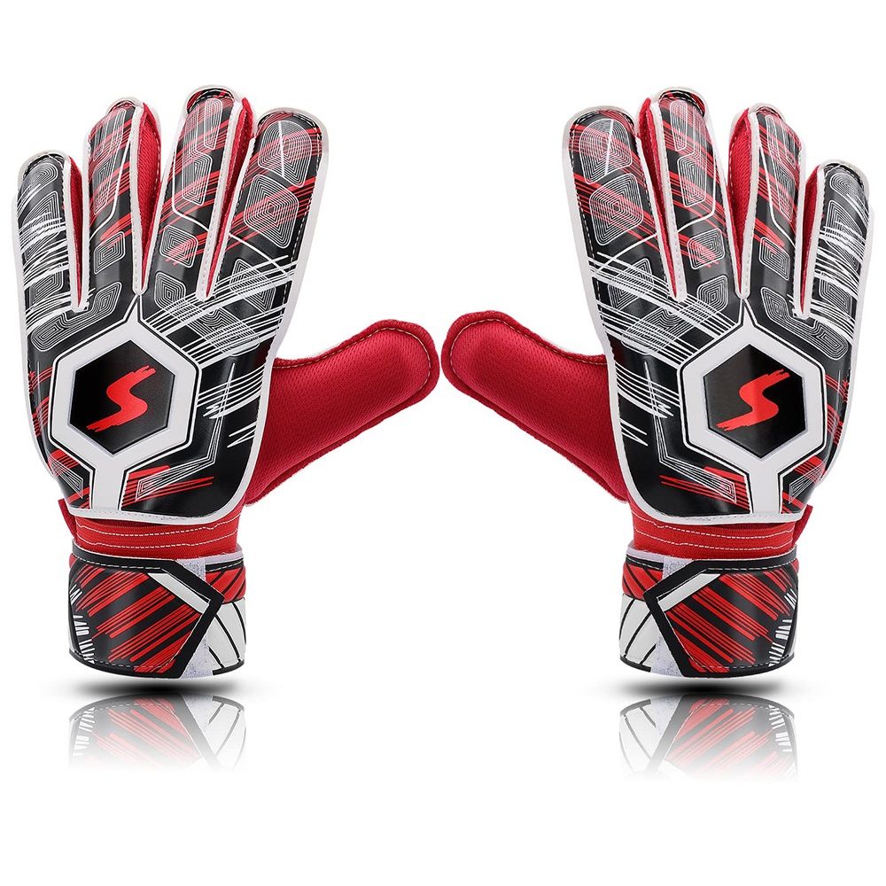 Soccer Goalie Gloves Kids Youth Adult Goalkeeper Gloves Strong Grip