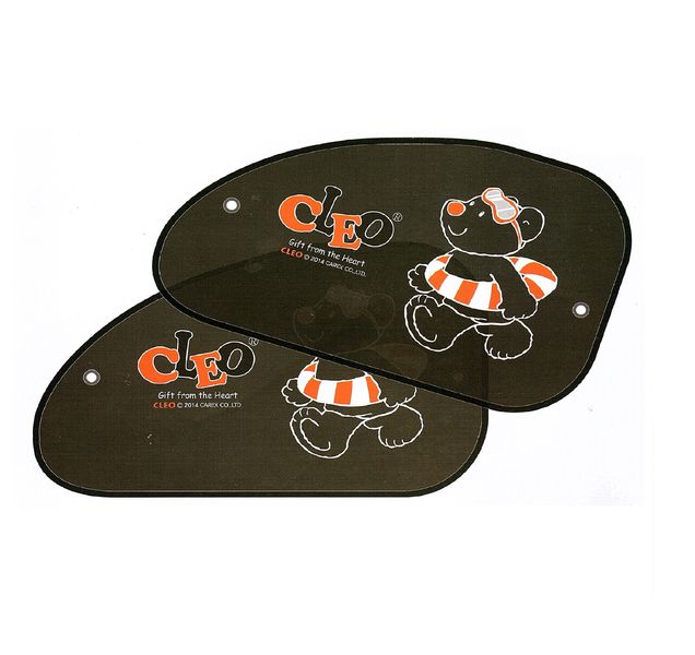 2 x Decorative Side Car Vehicle Sun Shades For Windows 65 x 38 Cm